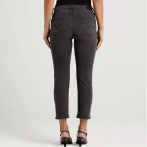 NWT Edwin Denim Elin Crop Straight Leg Jeans Size 33 - Picture 3 of 10